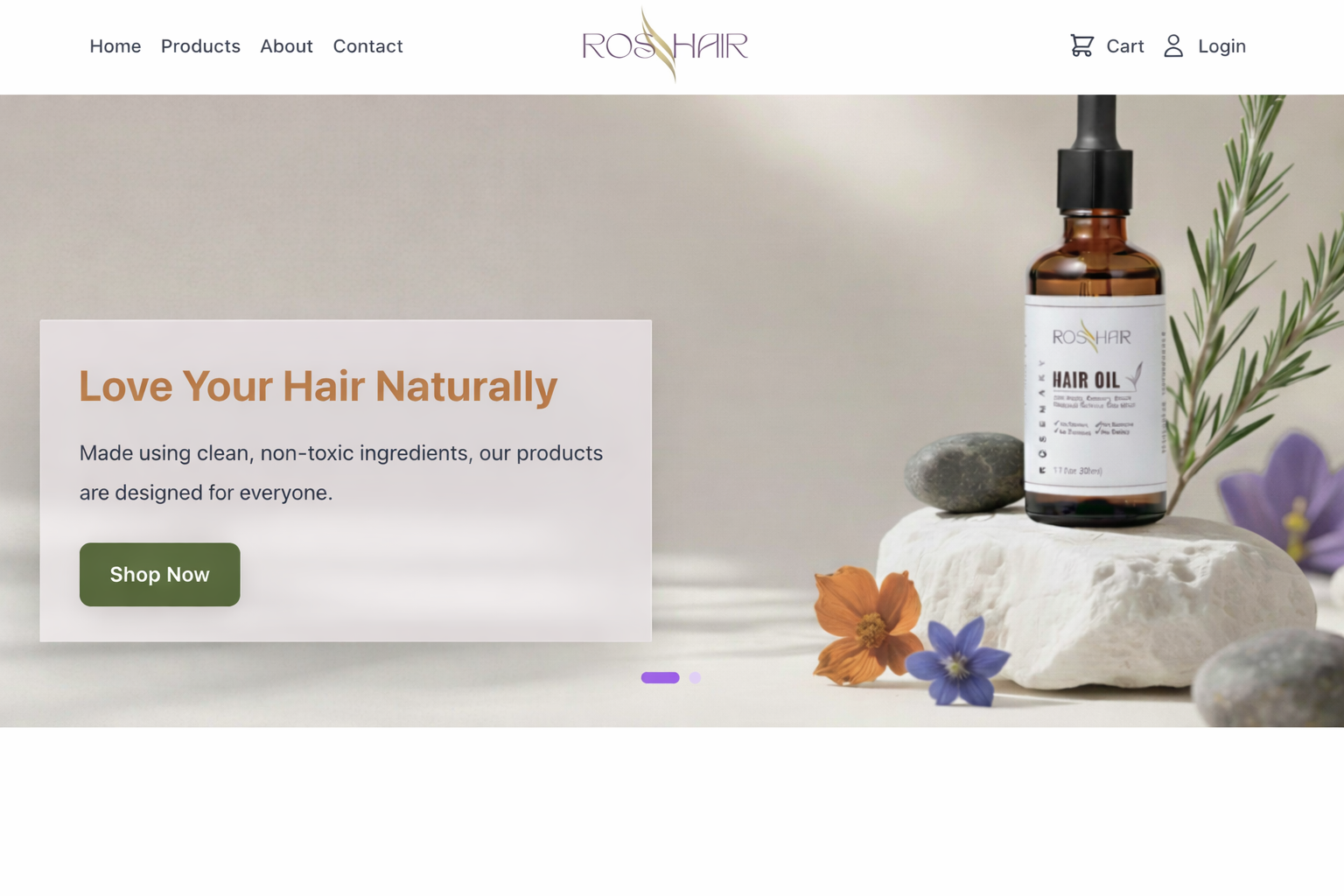 Ros Hair – Boutique E-commerce